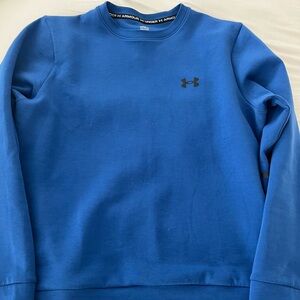 Under Armour Unstoppable Fleece Crewneck Sweatshirt Royal Blue Medium
